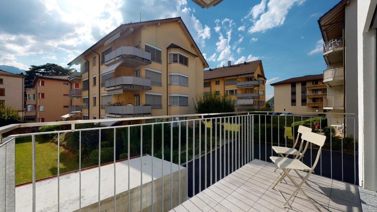 Nonanteneuf Appart Hotel Aigle - Contactless Check-In Exterior foto